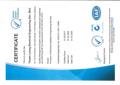Company certificate 6