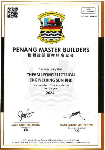 PENANG MASTER BUILDER AWARD
